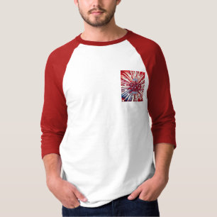 Amerikas 250. Geburtstag 1776-2026 RWB Feuerwerk  T-Shirt
