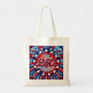 Amerikas 250. Geburtstag 1776-2026 RWB Feuerwerk Tragetasche