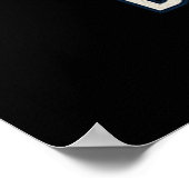 Amerikas 250. Geburtstag der Militärparade der US- Poster (Ecke)