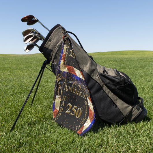 Amerikas 250. Geburtstag! Golfhandtuch (Gras)