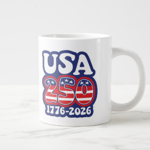 Amerikas 250. Geburtstag - Groovy USA 250 Jumbo-Tasse