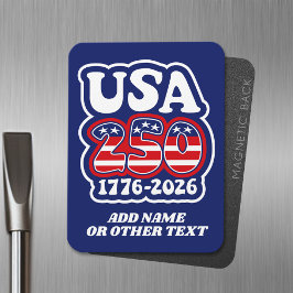 Amerikas 250. Geburtstag - Groovy USA 250 Magnet