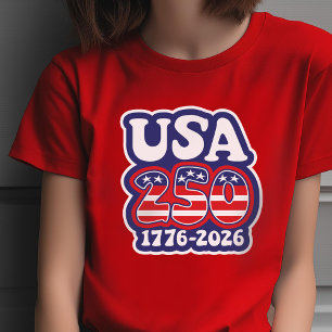 Amerikas 250. Geburtstag - Groovy USA 250 T-Shirt