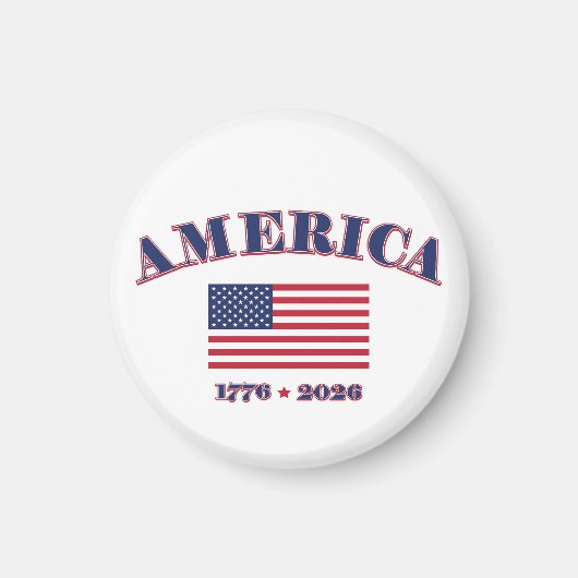 Amerikas 250. Geburtstag Magnet (Vorne)