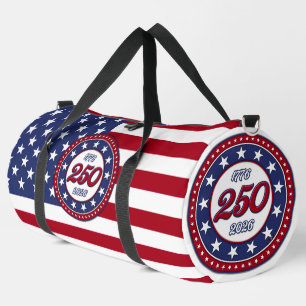 Amerikas 250. Geburtstag mit der USA-Flagge Duffle Bag
