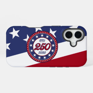 Amerikas 250. Geburtstag mit der USA-Flagge iPhone 16 Hülle