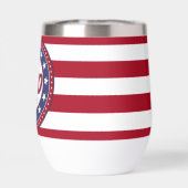 Amerikas 250. Geburtstag mit USA-Flagge (Rückseite)