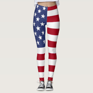 Amerikas 250. Geburtstag mit USA-Flagge Leggings