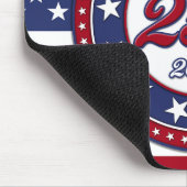 Amerikas 250. Geburtstag mit USA-Flagge Mousepad (Ecke)