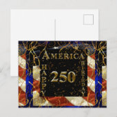 Amerikas 250. Geburtstag! Postkarte (Vorne/Hinten)