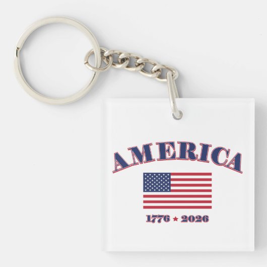 Amerikas 250. Geburtstag Schlüsselanhänger (Vorderseite)