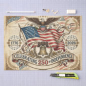 Amerikas 250. Geburtstag Seidenpapier (Handwerk)