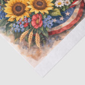 Amerikas 250. Geburtstag Seidenpapier (Detail)