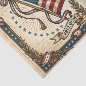 Amerikas 250. Geburtstag Seidenpapier (Detail)