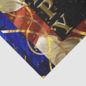 Amerikas 250. Geburtstag! Seidenpapier (Detail)