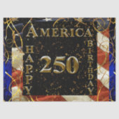 Amerikas 250. Geburtstag! Seidenpapier (Vorderseite)
