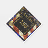 Amerikas 250. Geburtstag! Serviette (Ecke)
