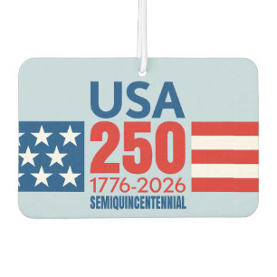 Amerikas 250. Geburtstag - Sterne Streifen USA 250 Autolufterfrischer
