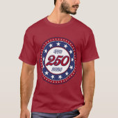 Amerikas 250. Geburtstag T-Shirt (Vorderseite)