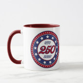 Amerikas 250. Geburtstag Tasse (Links)