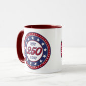 Amerikas 250. Geburtstag Tasse (Vorderseite Links)