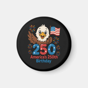 Amerikas 250. Geburtstag - US-Flagge 250 Jahre Ann Magnet