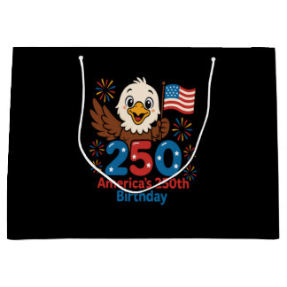 Amerikas 250. Geburtstag - US-Flagge 250 Jahre Jub Große Geschenktüte