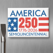 Amerikas 250. Geburtstag - US Flagge Magnet