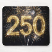 Amerikas 250. Geburtstags-Feuerwerk Mousepad (Vorne)