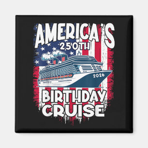 Amerikas 250. Geburtstags-Kreuzfahrt 2026 Patrioti Magnet