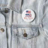 Amerikas 250. Geburtstagsfeier Button (Beispiel)