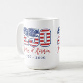 Amerikas 250. Geburtstagsfeier Kaffeetasse (Vorderseite Links)