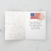 Amerikas 250. Geburtstagspartei Karte (Innenseite)