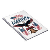 Amerikas 250-Jahr-Feier Notizblock (Rechte Seite)