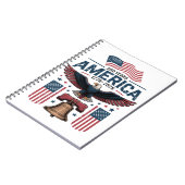 Amerikas 250-Jahr-Feier Notizblock (Linke Seite)