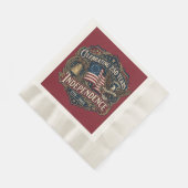 Amerikas 250-Jahr-Feier Serviette (Ecke)