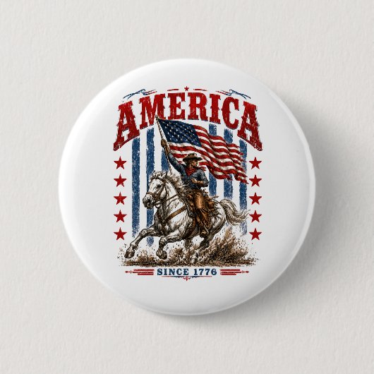 Amerikas 250. Jahrestag Americana Button (Vorderseite)