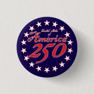 Amerikas 250. Jahrestag Button
