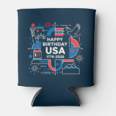 Amerikas 250. Jahrestag Dosenkühler (Vorderseite)