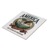 Amerikas 250. Jahrestag Fliese (Seite)