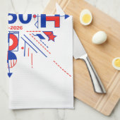 Amerikas 250. Jahrestag Geschirrtuch (Viertel Falte)