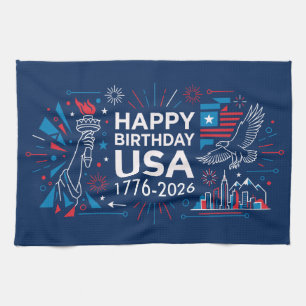 Amerikas 250. Jahrestag Geschirrtuch