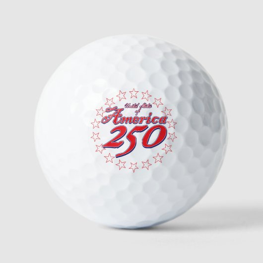 Amerikas 250. Jahrestag Golfball (Vorderseite)