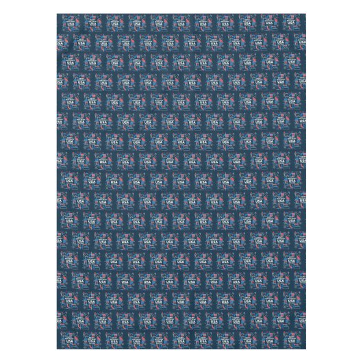 Amerikas 250. Jahrestag Tischdecke (Vorderseite)