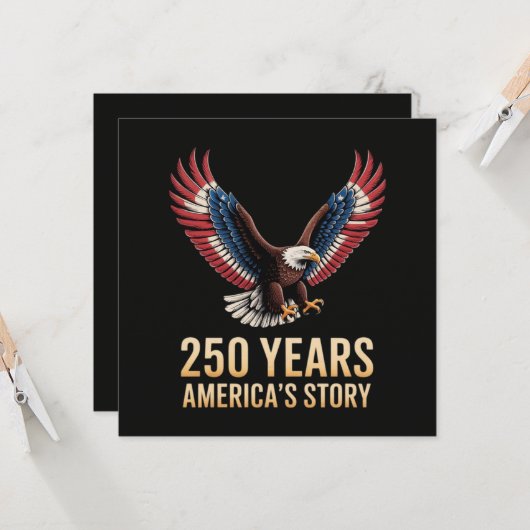 Amerikas 250. Jubiläum (Vorderseite/Rückseite Beispiel)