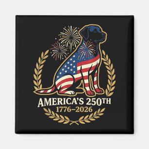 Amerikas 250. Jubiläum 1776-2026 Patriotisch Magnet