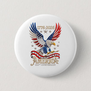 Amerikas 250. Jubiläum Adler Button