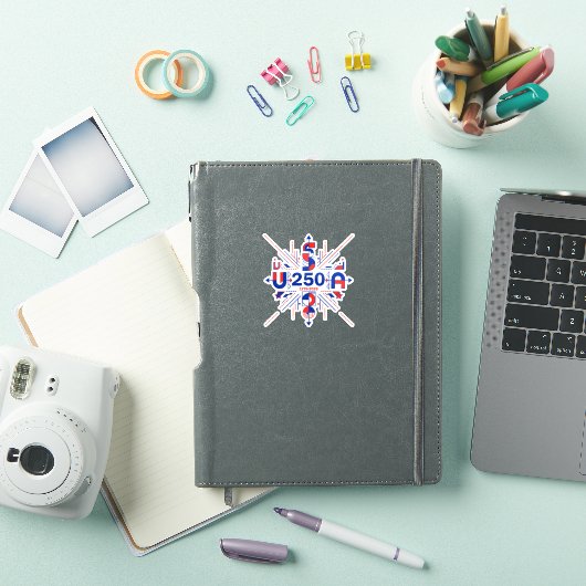 Amerikas 250. Jubiläum Aufkleber (iPad Hülle)