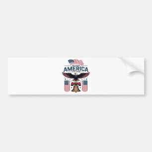 Amerikas 250. Jubiläum Autoaufkleber