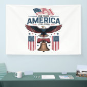 Amerikas 250. Jubiläum Banner (Messe)